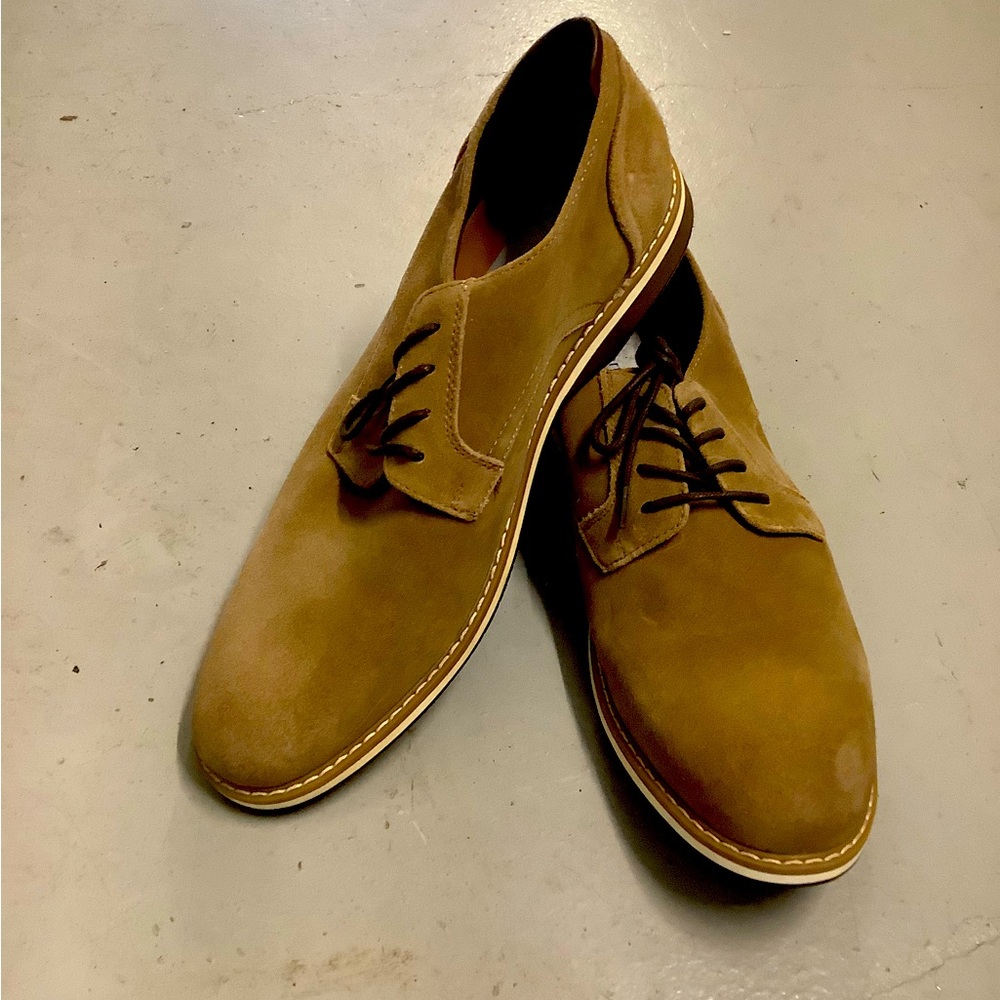 Artefact Men’s Oxfords - Size 8.5, Tan Suede